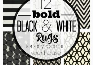 Area Rugs Black and White Pattern where to Buy Bold Black and White Rugs for Any Room