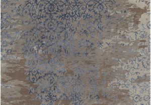 Area Rugs Blue and Tan Rupec Collection Hand Tufted area Rug In Grey Blue & Brown