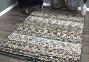 Area Rugs Buy now Pay Later togo Blue and Gold Small area Rug 1stopbedrooms
