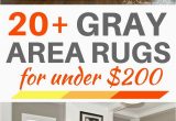 Area Rugs for Gray Floors 20 Gray area Rugs for Under $200 Best Inexpensive Gray