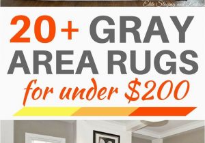 Area Rugs for Gray Floors 20 Gray area Rugs for Under $200 Best Inexpensive Gray