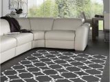 Area Rugs for Gray Floors Dark Gray and White area Rug Love This Color Bo with
