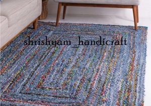 Area Rugs for Sale by Owner Bohemian Hand Braided Colorful Cotton Chindi area Rug Multi