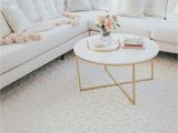 Area Rugs for White Furniture White Living Room with Gold Marble Coffee Table