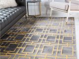 Area Rugs Gold and Gray Gray Gold Marilyn Monroe 5 X 8 Marilyn Monroeâ¢ Glam Deco