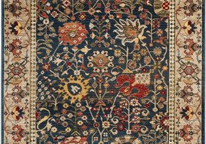 Area Rugs Larger Than 9×12 Safavieh Kashan Collection Ksn303g Traditional Blue and Tan area Rug 9 X 12