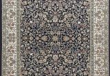 Area Rugs Made In Belgium Ancient Garden area Rugs 3434 Navy Polypropylene Belgium