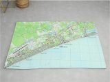 Area Rugs Myrtle Beach Sc Map Of north Myrtle Beach south Carolina (1990) Rug by …
