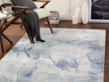 Area Rugs Near Me now Surya norland 7 X 10 Denim Indoor Abstract Mid-century Modern area …