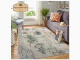 Area Rugs Near My Location 100 Acre Wood Map Rug, Winnie the Pooh area Rug, Vintage Rug, Rugs for Living Room, Home Decor Rug