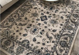 Area Rugs On Sale 5×7 area Rug 5×7 Dark Ivory with Blue Accents for Sale In San