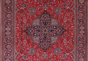 Area Rugs On Sale for Black Friday Black Friday Deal Floral Red Sarouk oriental Hand Knotted area Rug Medallion Wool Carpet 8×11 Walmart