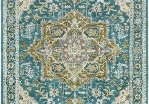 Area Rugs Teal and Brown Surya Zeus Zeu7822 Green Brown Classic area Rug In 2020