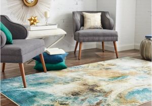 Area Rugs that Look Like Water Shop Mohawk Home Prismatic Shoreline Water area Rug 5 X