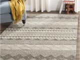 Area Rugs Vero Beach Fl Jacques Striped Handmade Tufted Wool/cotton Gray/ivory area Rug