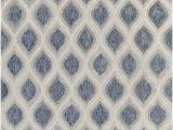 Area Rugs with Blue and Gray Clara Collection Hand Tufted area Rug In Blue Grey & White