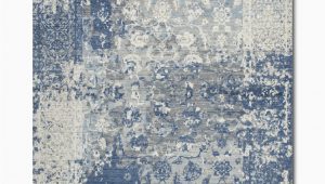 Area Rugs with Blue and Gray Gossamer Blue Grey area Rug