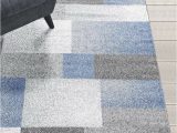Area Rugs with Blue and Gray Rugs area Rugs Carpets 8×10 Rug Modern Large Floor Room Blue