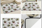 Area Rugs with Dog Designs Cartoon Pug Dog area Rug Rugs for Living Room Bedroom 53