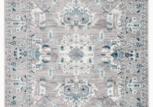 Area Rugs with Grey and Turquoise Lyme Medallion Light Gray & Turquoise area Rug – Burke Decor