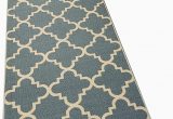 Area Rugs with Non Skid Backing Runner Rug 2×7 Green Trellis Kitchen Rugs and Mats
