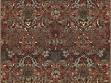 Area Rugs with Non Slip Backing Well Woven Non Skid Slip Rubber Back Antibacterial 3×5 3 3" X 4 7" Traditional Persian Rug Brown Mutli Color Thin Low Pile Machine Washable Indoor