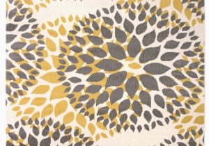 Area Rugs with Yellow Accents Beaudette Floral Yellow Gold area Rug