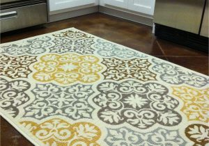 Area Rugs with Yellow Accents Kitchen Rug Purchased From Overstock Blue Grey