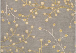 Area Rugs with Yellow Accents Surya athena ath 5060 Gray Yellow Cream area Rug