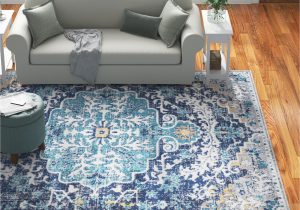 Arteaga Navy Grayy area Rug Arteaga Machine Woven Performance Indigo/gray Rug