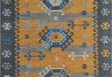 Artemis Blue orange area Rug Artemis Blue orange area Rug area Rugs Jigsaw Puzzle Rug