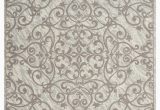 Ashley Home Store area Rugs Home Accents Damask 8 X 10 Rug Gray Ivory