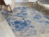 Astor Vintage Sapphire Blue Gray area Rug Nourison somerset area Rug – On Sale – Overstock – 11858378