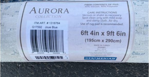 Aurora Rug Collection Joue Blue Aurora area Rug 6’4″ X 9’6″ Joue Blue for Sale In Tempe Az Ferup