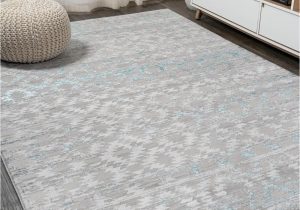 Azha Broken Light Gray area Rug Jonathan Y Ancient Faded Trellis Gray/turquoise 3 Ft. X 5 Ft. area Rug sor206a-3 – the Home Depot