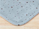Baby Blue Bath Rug Dots On Baby Blue" Bath Mat by Blertadk Redbubble
