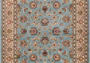Baby Blue oriental Rug Noble Sarouk Light Blue Persian Floral oriental formal Traditional area Rug