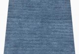 Bath Rug Non Skid Backing Chardin Home Highland Stripe Bathroom Rug with Latex Spray Non Skid Backing 20×48 Provencial Blue