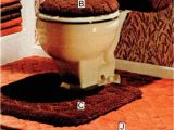 Bath Rugs and toilet Seat Covers Check Out these 10 Fuzzy toilet Covers From the 70s to See