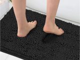 Bath Rugs that Dry Fast Bath Mats for Bathroom Non Slip Luxury Chenille Ultra soft Bath Rugs 24×36 Absorbent Non Skid Shaggy Rugs Washable Dry Fast Plush area Carpet Mats for …