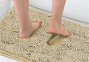 Bath Rugs that Dry Fast Bath Mats for Bathroom Non Slip Luxury Chenille Ultra soft Bath Rugs 24×36 Absorbent Non Skid Shaggy Rugs Washable Dry Fast Plush area Carpet Mats for …