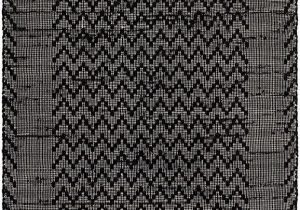 Bathroom and Kitchen Rugs Fab Habitat Reversible Cotton area Rugs Rugs for Living Room Bathroom Rug Kitchen Rug Allure Black & Cream