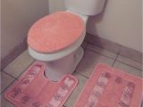 Bathroom Contour toilet Rugs Bathmats Rugs and toilet Covers 3pc 5 Pink Bathroom