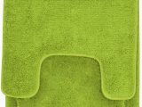 Bathroom Rug Sets Green Hailey 3 Piece Bath Rug Set Lime