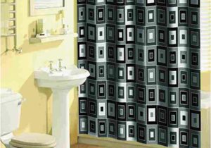 Bathroom Rug Sets Green Home Dynamix Bath Boutique Shower Curtain and Bath Rug Set 316 450 Blocks Black 15 Piece Bath Set Walmart
