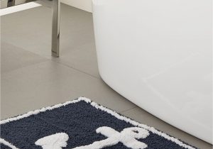 Bathroom Rugs and Accessories Marine Anchor Bath Mat 50 X 80 Cm