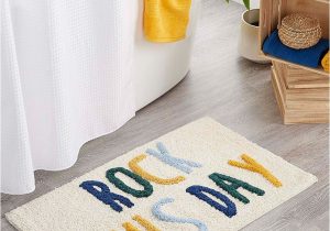 Bathroom Rugs and Accessories Rock This Day Bath Mat 50 X 80 Cm Simons Maison