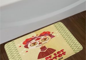 Bathroom Rugs and Bathmats Hot Selling Custom Grateful Dead Non Slip Bathroom Rug