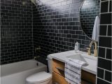 Bathroom Rugs Home Depot Black Tile Bathroom Styling with the Home Depot Becki Owens