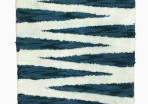 Bathroom Rugs In Teal Opal House Plush Teal Blue & White Geo Stripe Cotton Bath Rug Throw Mat 20×32 Walmart